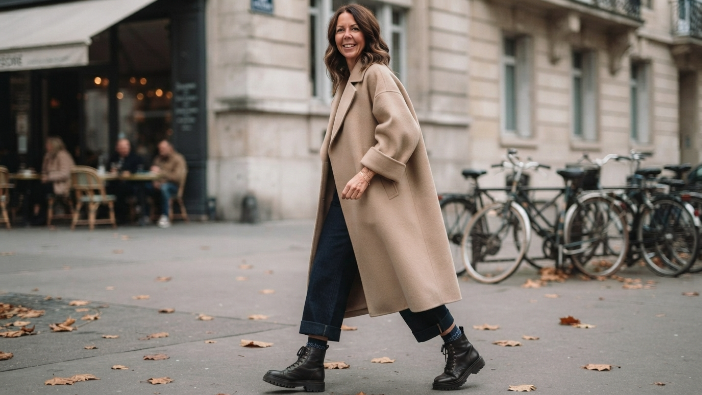 Fashion Tips for Looking Expensive, Coordinated leather belt, bag, and shoes in matching brown tones with gold hardware